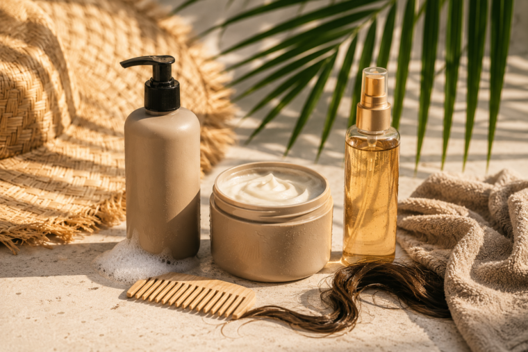 Shampoo, maschera e olio protettivo: come usarli correttamente in estate ☀️